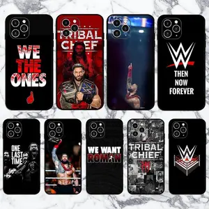 WWE The Shield Phone Case For Iphone 17 Pro Max Air 16 15 11 13 14 Pro Max & Samsung Galaxy S25 Ultra S24 S23 S22 S21 Plus Cover Case Featuring Tribal Chief & Roman Reigns Designs