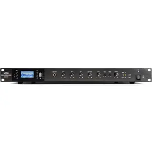 Pure Resonance Audio RMA350BT 350W Rack Mount Mixer Amplifier with Bluetooth