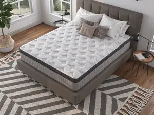 10"/12'' Twin/Full/Queen/king Diamond Innerspring Hybrid and Cooling Gel Memory Foam Mattress, Pressure Relief, and Motion Isolation, Hybrid Mattresses, Premium Memory Foam, Pocket Springs