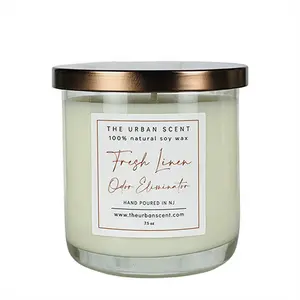 Fresh Linen Odor Eliminator Candle