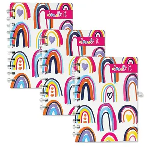 Set of 3 Pocket-Sized Kids Notebooks – Hardcover, Perfect for Doodling & Notes | Fits in Backpacks for School, Travel & More! Great for Journaling, Sketching & Creative Fun!