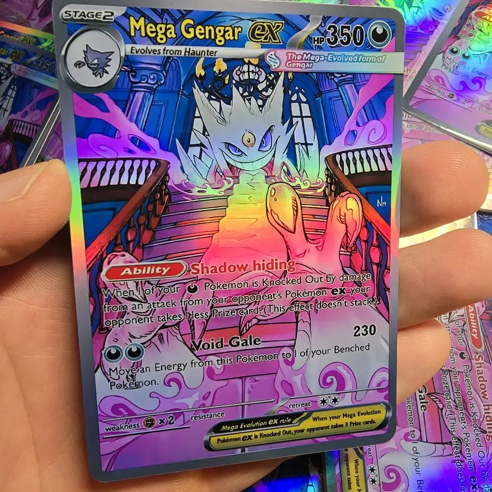 mega gengar ex pokemon card Pokémon TCG: Mega Gengar EX 003/021 NM Starter Set Mega main image 1