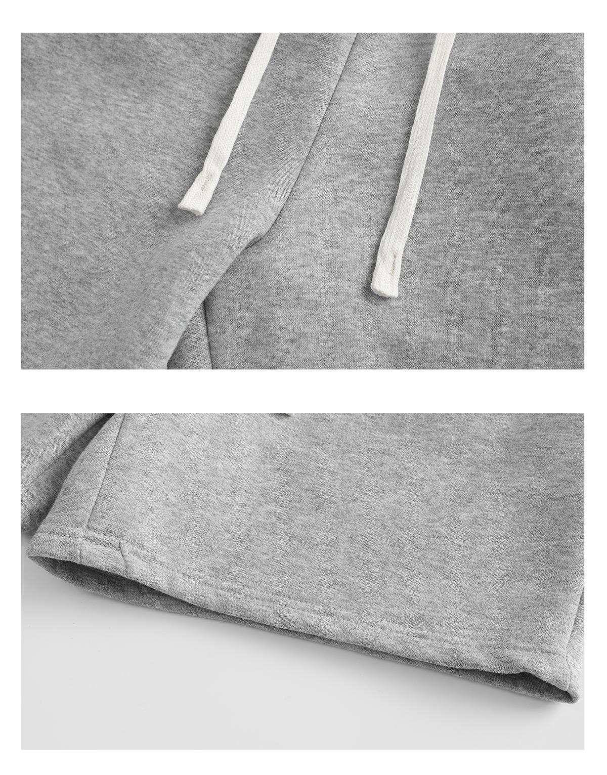 3-Pack Men's Shorts: Men's shorts, men's mid-thigh shorts, men's cotton shorts. Loose straight fit with an elastic drawstring waist; contains 40% cotton. Soft, skin-friendly solid-color casual shorts—suitable for home wear, walking around, workouts/runnin