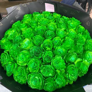 Green Rose Bouquet