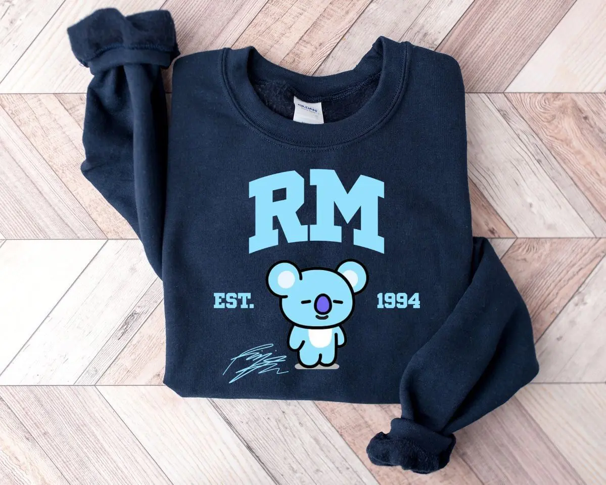 RM Est.1997 Shirt/Sweatshirt/Hoodie, BT21 Chibi Cute Sweater, Gift for fan, KPOP tour 2026