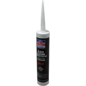 Permatex Black RTV Silicone Gasket Sealant, 11 oz Cartridge, Model 81173, -75 to 450°F High Temp Operating Range, 24 hr Full Cure Time