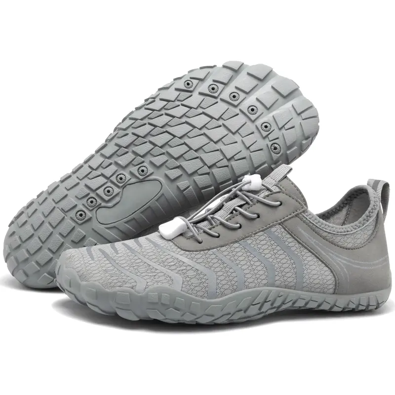 HOYOFOL Women's 2026 Minimalist Barefoot Athletic Running Shoes - Wide Toe Box, 0 Drop, Slight Arch Support, Breathable, Ultra-Light Weight, 3D Airflow Dry, Non-Slip Flexible, Indoor/Outdoor Use, Casual Trainers for Students