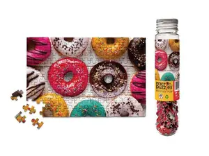Donuts Micro Puzzle Mini Jigsaw Stocking Stuffer Fun