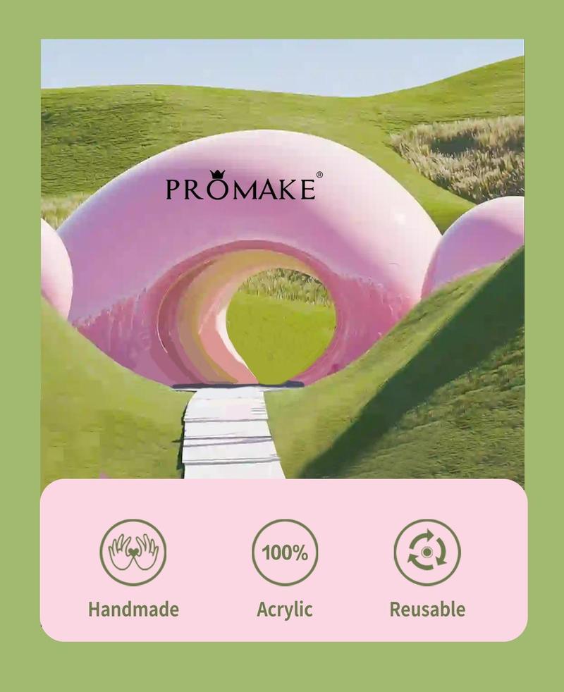 Promake Nail Treasure Clearance-  Selected Press-On Nail Styles at Super | Final Sale-  Luxury Handmade Press on Nails- Unique Design-High Quality Nails