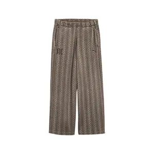 PUMA Womens Nyc T7 Jacquard Mid Rise Pants Casual - Brown