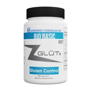 Systemic Formulas #697 ZGLUTn Natural Gluten Control Supplement, Fitness & Healthcare Support