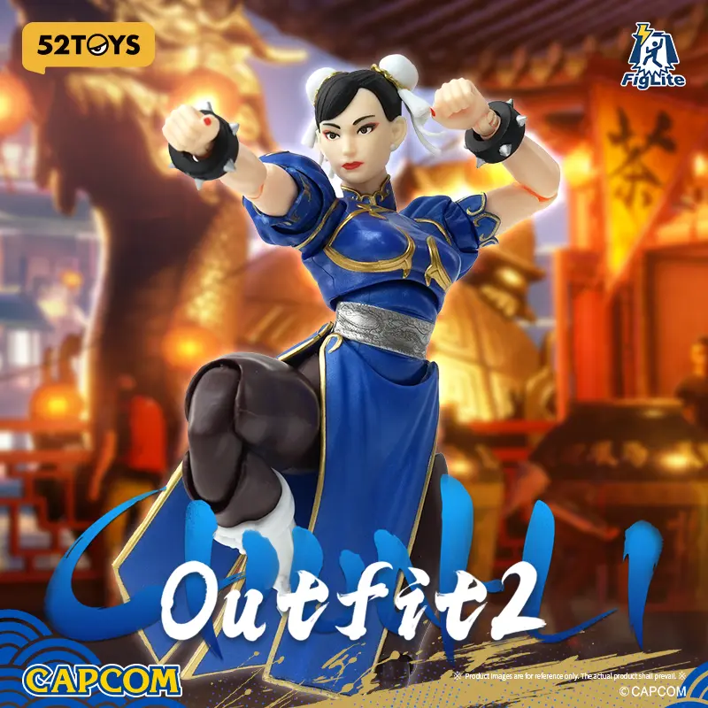FigLite-StreetFighter 6-ChunLi2  Figurine Articulated Figure Room Decor Desktop Decoration Gift for  Birthday Party