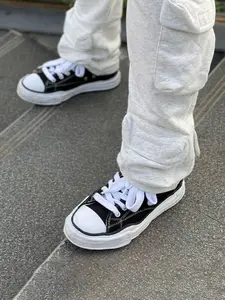 Maison Mihara Yasuhiro 2026 Mmy Classic Non-Slip Lightweight Low-Top Shoes, Casual Patchwork Design, Unisex All Season Footwear