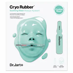 Dr.Jart+ Cryo Rubber Soothing Face Mask with Allantoin - Korean Skin Care, 1.41 oz GSerum Ampoule,glowing