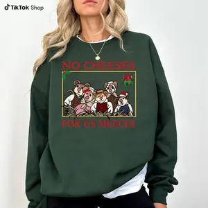 Muppet Christmas Carol Sweatshirt, No Cheese For Us Meeces Sweatshirt, Christmas Movies, Gifts For Christmas, Unisex Cotton Sweatshirt