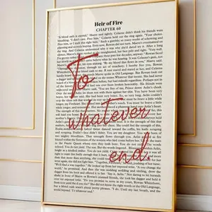 [Bookish Wall Art_SALES UPTO 50%_unframed poster] Retro To whatever end Print, Minimalistic Bookish Quote Print Wall Decor, You do not yield Printable Art, Booktok Prints Gift for Book Lover