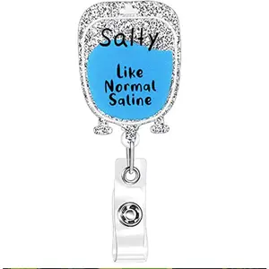 Nurse Badge Reel Retractable (Salty Like NS)