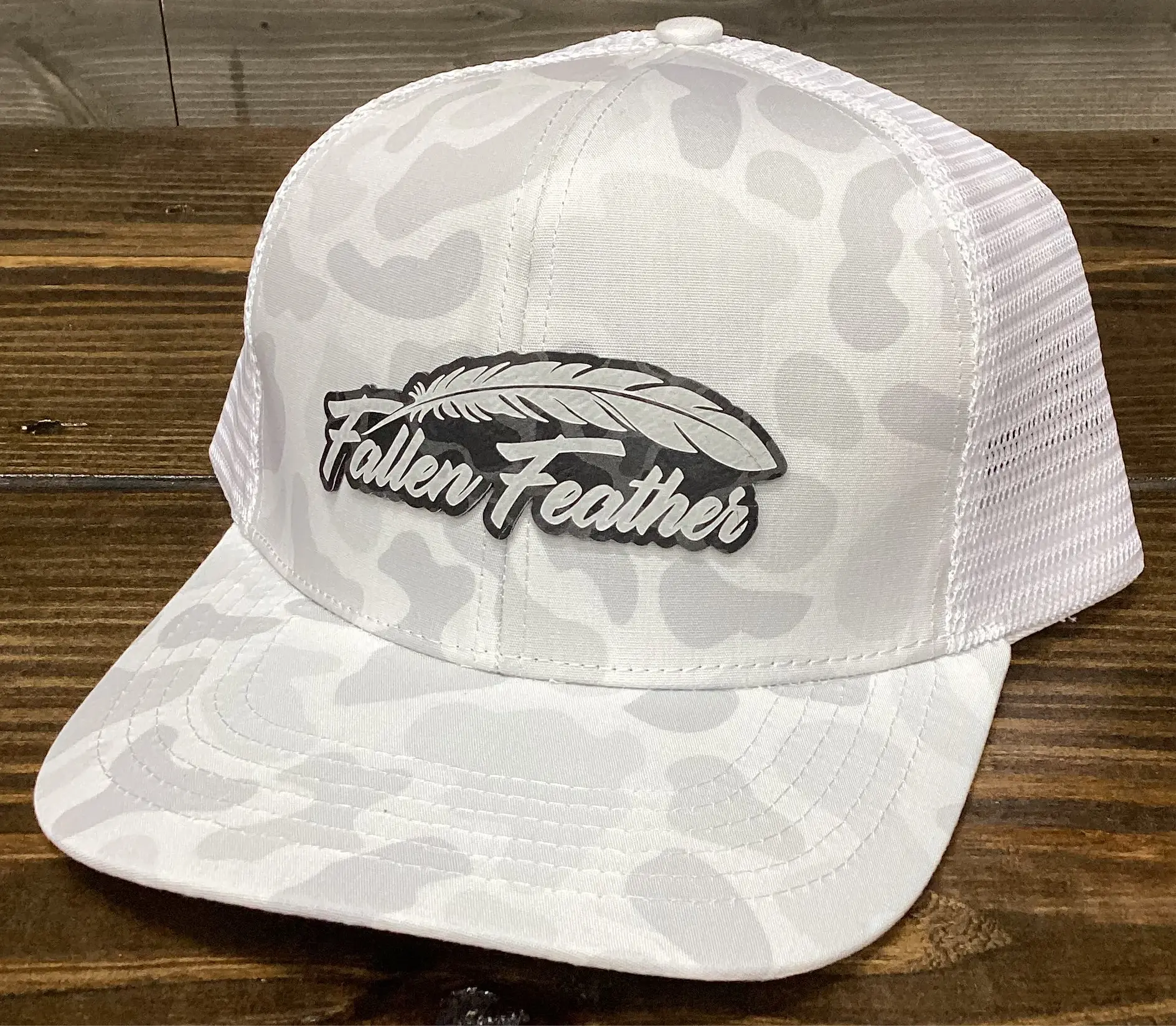 Snow Camo Snapback