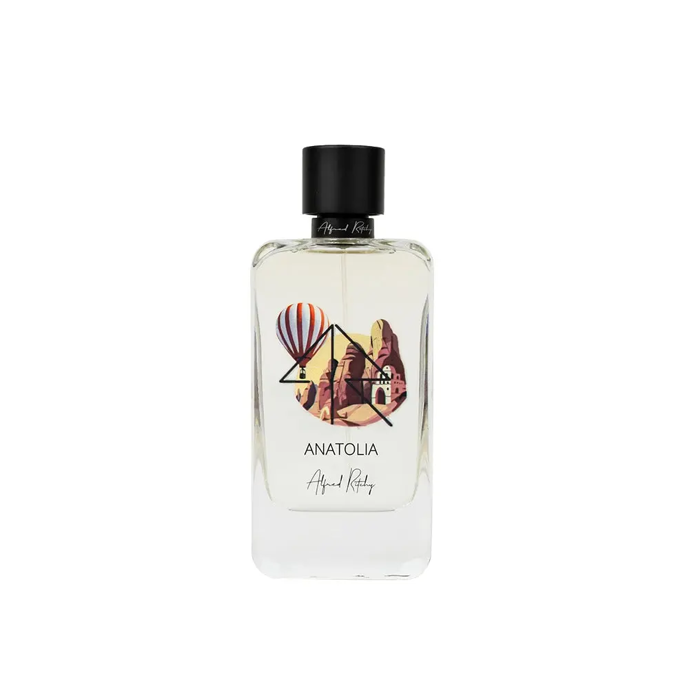 Alfred Ritchy Anatolia Eau de Parfum 100ml - Mandarin Pear Raspberry Orange Blossom Geranium Caramel Incense Vanilla Amber Sandalwood Patchouli