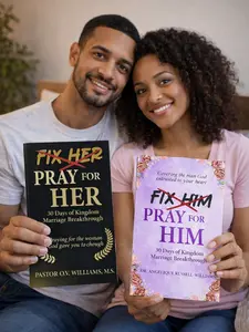 Pray For Him/Pray for her Bundle  A Devotional for  Men Women Who Love, Cover, and Intercede with Grace