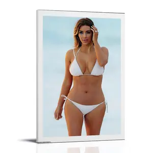 Kim-kardashian Poster Posters Music Album Cover Posters Canvas Wall Art High-Resolution Vintage Band & Artist Prints for Room