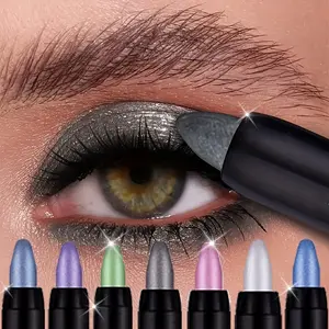 Waterproof Long-lasting Highlight Stick Eyeshadow Stick, Rainbow Glitter | Long-lasting, rich eye makeup, easy-to-apply inner eye brightener, Eye Shimmer
