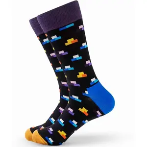 Stacked Striped Socks from the Sock Panda (Adult Large)