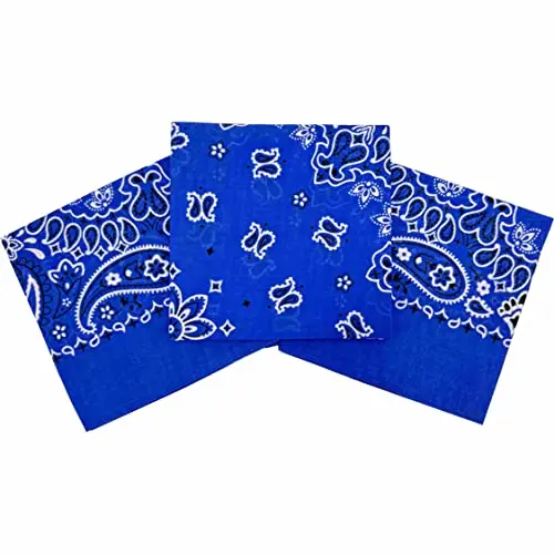 3 Pack royal Blue