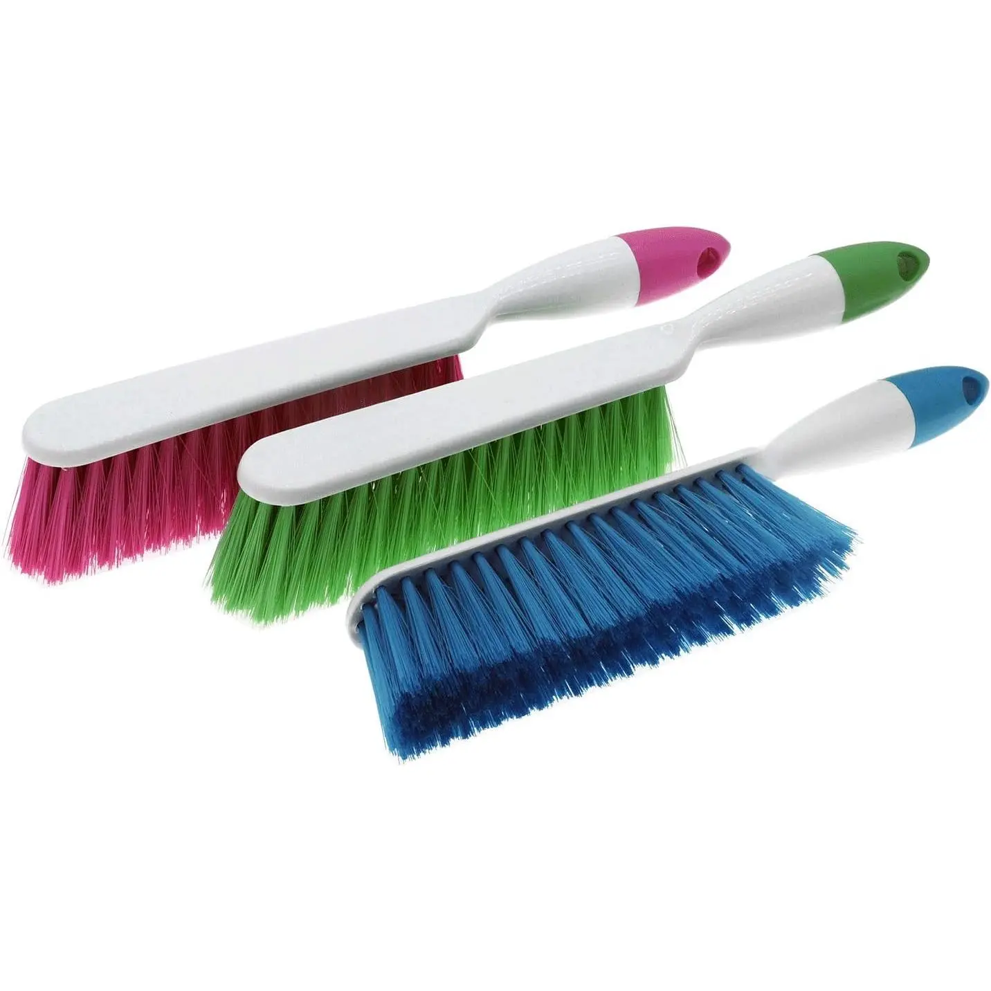 Counter Duster Bed Sheets Debris Cleanin Hand Broom Cleaning Brushes Soft Bristles Dusting Brush for Cleaning /Bed/Couch/Draft/Garden/Furniture/Clothes,3PCS