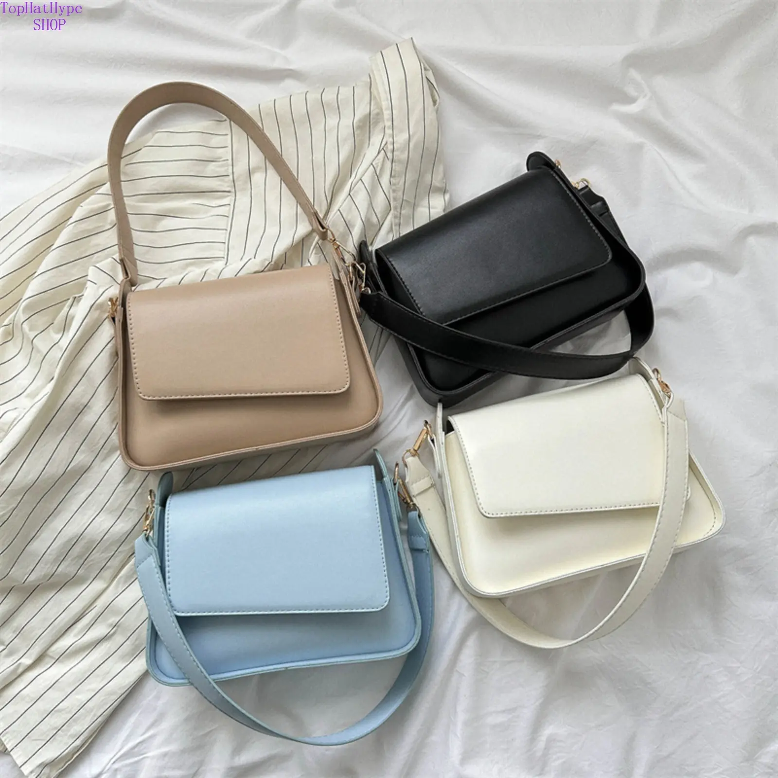 Women's 2026 Summer Trending Solid Color Purse Shoulder Bag, Minimalist Versatile INS Style Fashion Handbag, Lightweight Durable Classic All-Match Daily Bag for Women Purses, Ideal for Daily Commute, Shopping, Handbags For Women