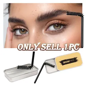 Lightweight Clear Brow Sealer, Long-Lasting & Smudge-Proof, Creates Natural 3D Eyebrows, Colorless Setting Gel, Defined & Separated Hairs, Affordable for Students & Beginners, Must-Have for Perfect Brow Makeup