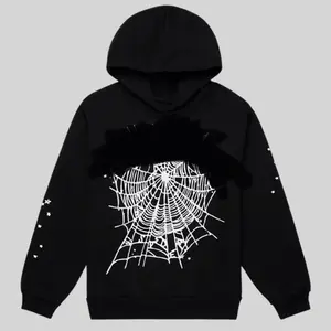 Spider Web Design Hoodie