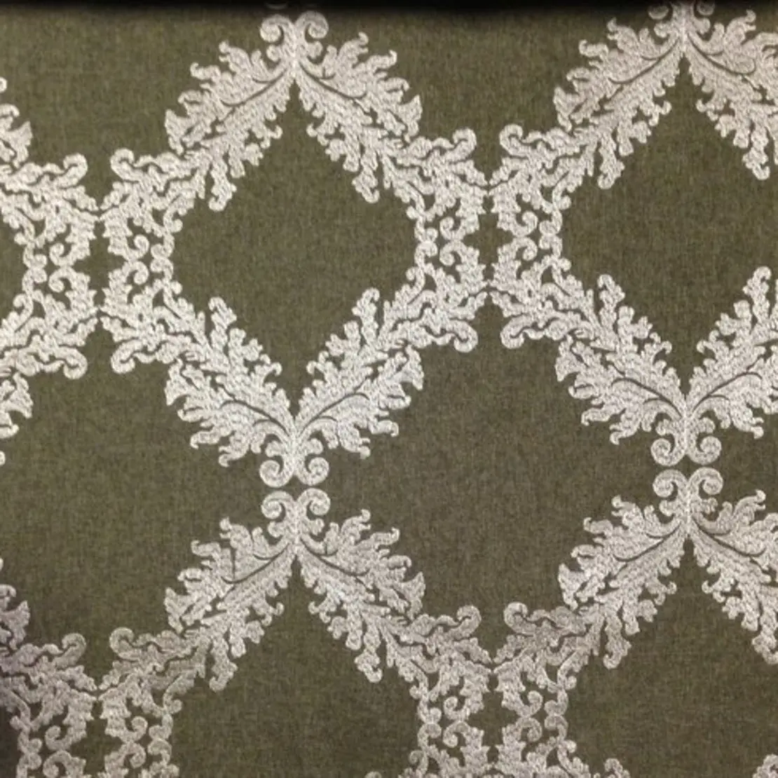 Mila Olive Green Multi‑Purpose Fabric – 100% Polyester, 54" Wide