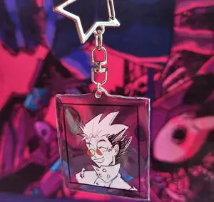 Vash the Stampede Trigun Keychain - Double-Sided