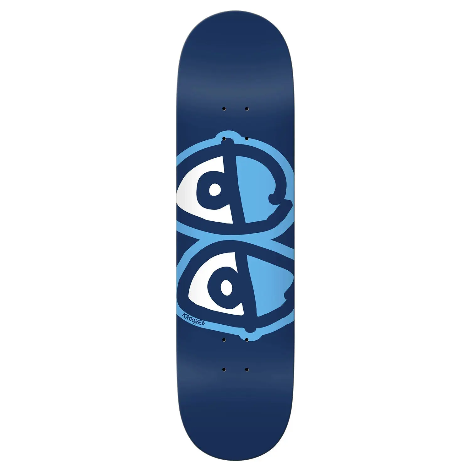 Krooked Skateboard Deck Eyes Easy Rider 8.38" x 32.25"