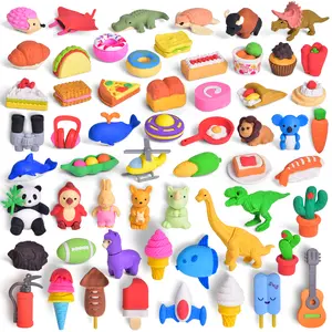 58PCS Bulk Assorted Mini Puzzle Erasers for Kids School Supplies Party Favors Goodie Bag Fillers Piñata Stuffers