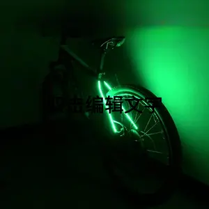 Bicycle Decorative Light Bicycle Tail Light Mountain Bike Light Fixed Gear Bike Light Warning Light Frame Light Cargo Bike Tail Light