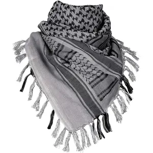Cotton Desert Arab Scarf Wrap Tactical Head Wrap