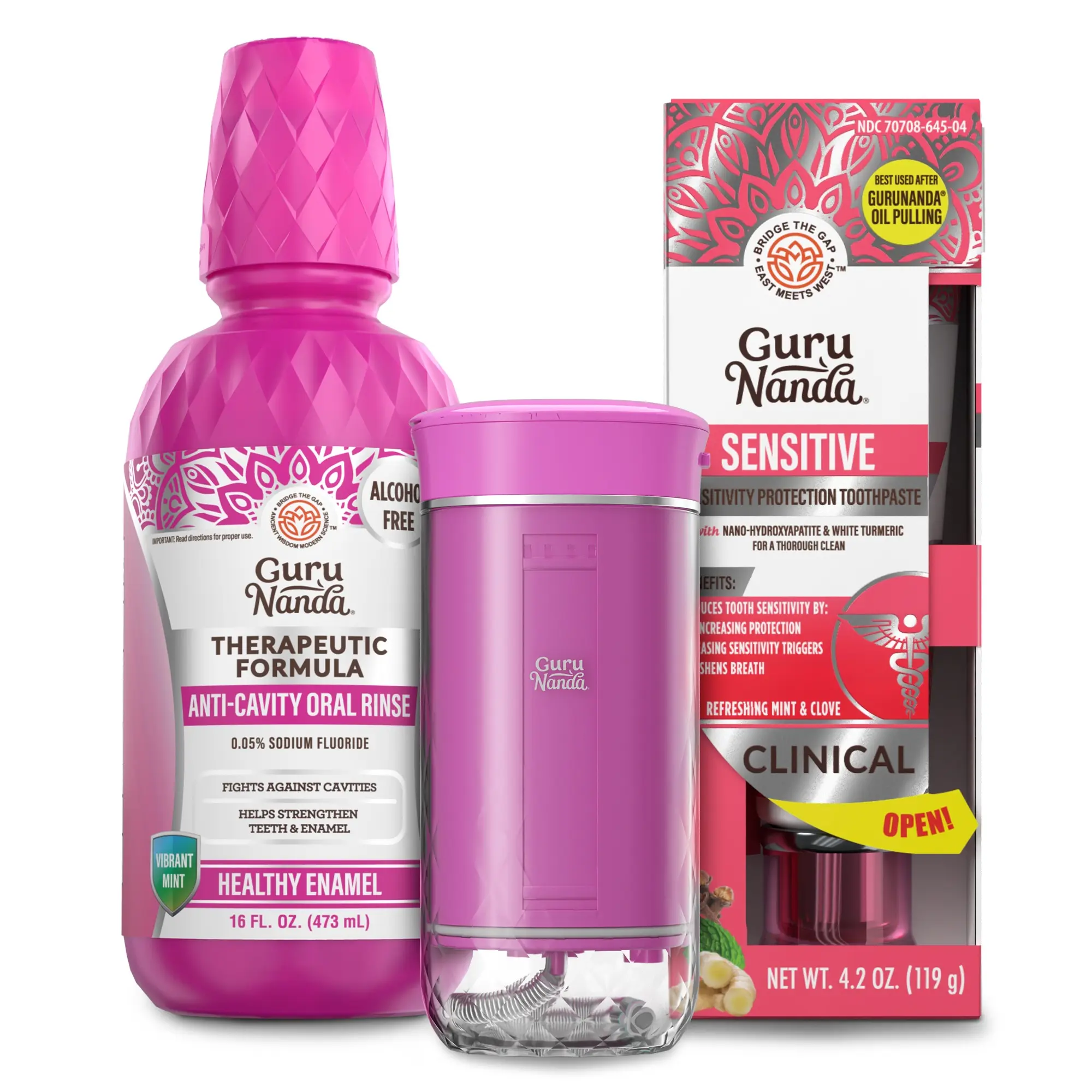 GuruNanda Triple Care Kit GuruNanda Triple Care Kit