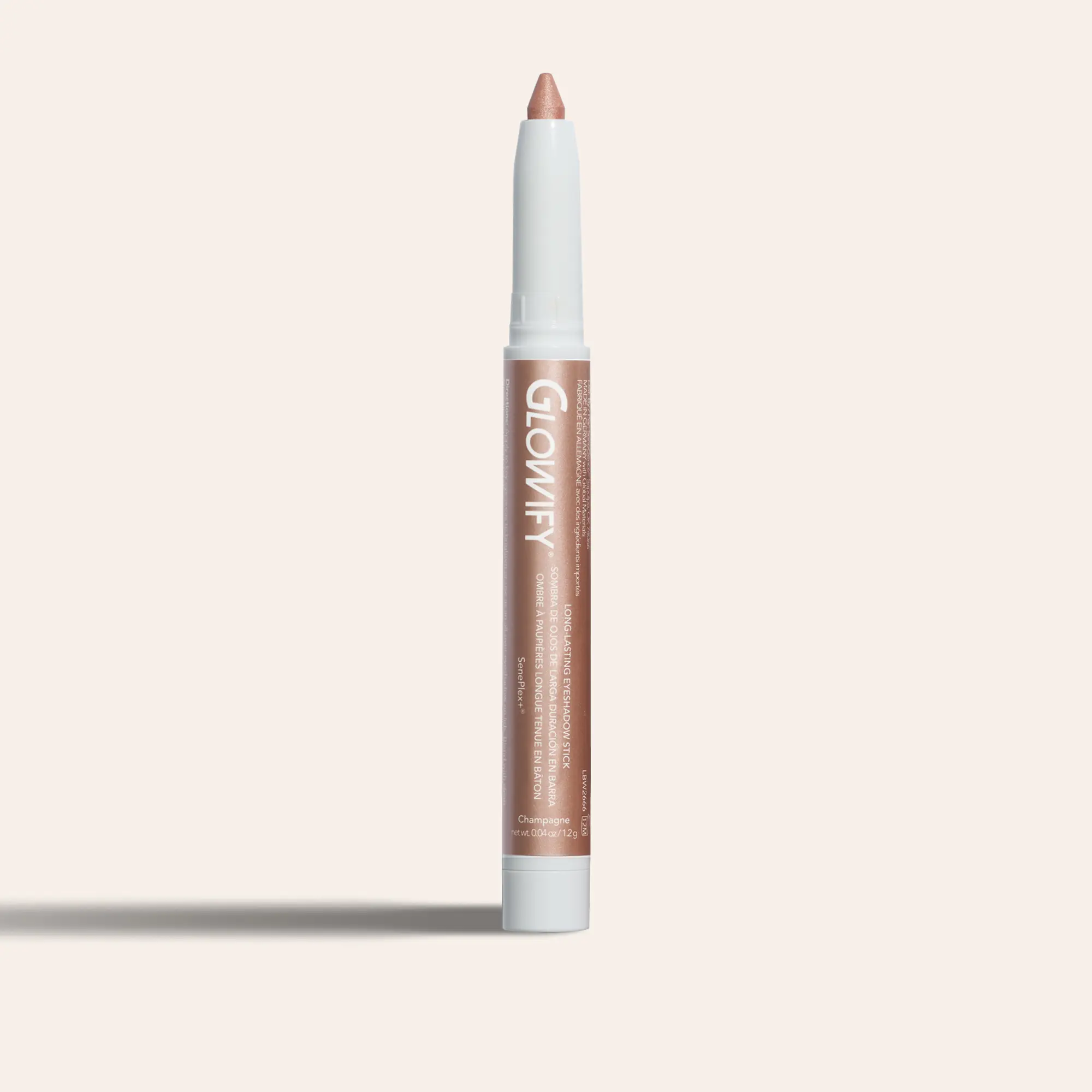 Glowify Long-Lasting Eyeshadow Stick – Creamy Shimmer Shadow & Highlight with SenePlex+, Aloe & Vitamin E Glowify Long-Lasting Eyeshadow Stick – Creamy Shimmer Shadow & Highlight with SenePlex+, Aloe & Vitamin E