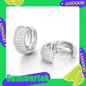 KINHOPI Gold Hoop Earrings for Big Ear Men Cartilage Huggie Simple Lightweight Valentine's Day Gift