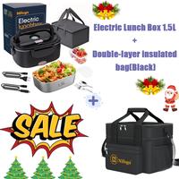 80W/1.5L/Black+Double-layer insulated bag/Black