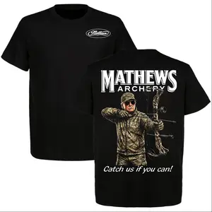 2026 Bowhunter Graphic T-Shirt, Bowhunting Archer 2 Sided Tee, Gift for Archery Lovers