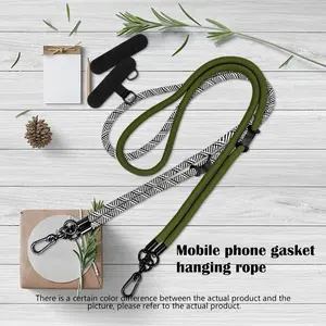 Mobile phone crossbody hanging rope, multiple colors to choose from, stylish and durable, mobile phone connection fixed hanging rope, universal hanging rope charging port buckle fixing pad, anti loss artifact hanging rope, Crossbody Phone Strap