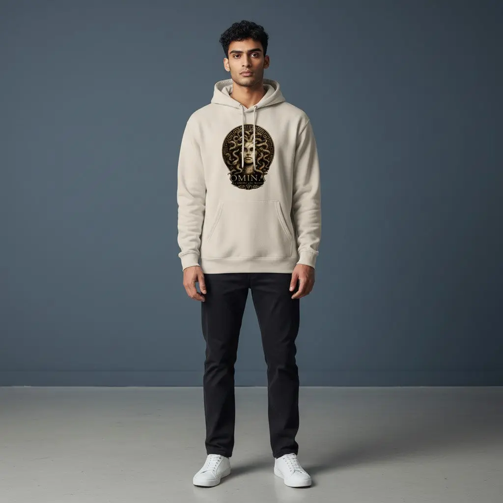 Omina Medusa Graphic Print Hoodie Sweatshirt