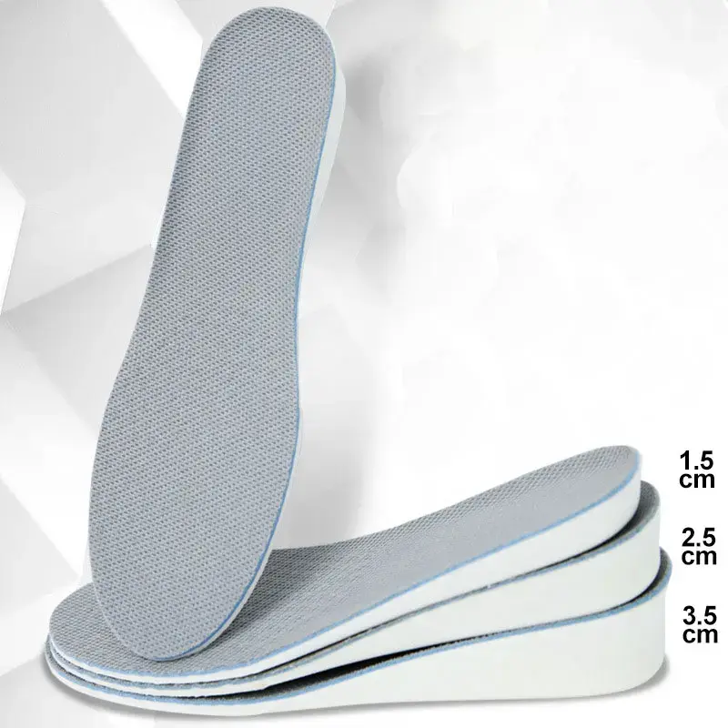 Height Increase Insoles For Men/women 1.5/2.5/3.5 Cm Up Invisible Arch Support Orthopedic Insoles Shock Absorption Eva Material