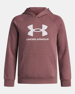 Under Armour Rival Fleece Big Logo Boys' Hoodie