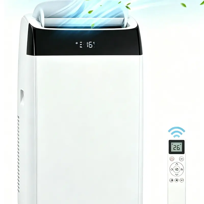 Garvee 14K /10K /8K BTU Portable Air Conditioners, 4-in-1 Portable AC Unit for Rooms Up to 750/450/350 Sq. Ft, Dehumidifier, Fan, Energy Saving, Remote Control, 24 Hour Timer, Sleep Mode, for Bedroom/Office