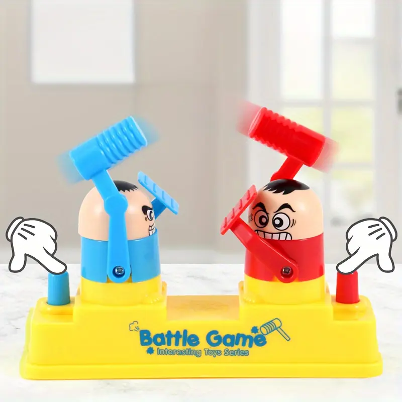 1pc Interactive Family Battle Game, Colorful Plastic Game Board with Whimsical Characters, Fun Educational Duel Puzzle for Parent-Youngsters Bonding, Perfect for Parties & Gifts, Parentchild Activity | Whimsical Design | Durable Plastic, Games for