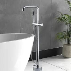 Hdmw Freestanding Bathtub Faucet with Hand Shower